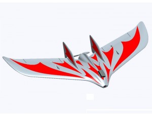 1.2M C-1 Chaser FPV Flying Wing Kit Version With Servo